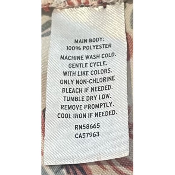 Chelsea28 Floral Midi Slip Dress w/Adj Spaghetti Straps - Med - Beach * Casual - Picture 7 of 8